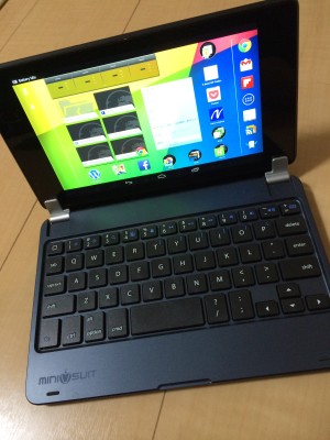 Nexus 7とBluetooth Keyboard