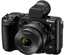 世界最速のAF追従連続撮影速度を実現した、レンズ交換式アドバンストカメラ「Nikon 1 V3」を発売