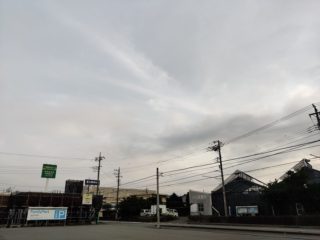 8月10日　富士山見えず