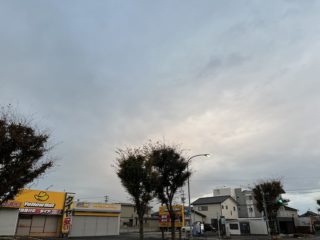 11月14日　予定外の雨