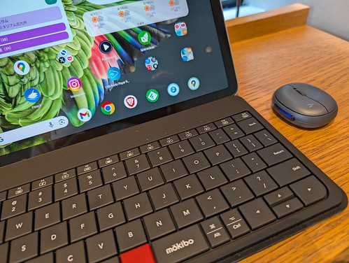 mokibo Fusion keyboard + サンワダイレクト 400-MABT210BK